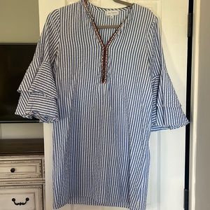 Seersucker shift dress!